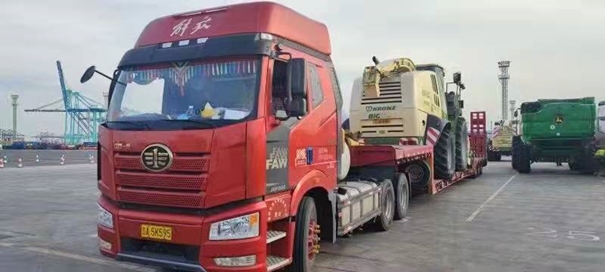 收割機進(jìn)口報關(guān)2-3天無憂順利完成，誰人不動心