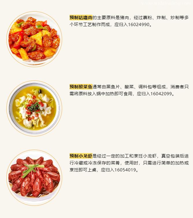 【進(jìn)出口食品安全】預(yù)制菜歸類及出口監(jiān)管要求 【進(jìn)出口食品安全】預(yù)制菜歸類及出口監(jiān)管要求